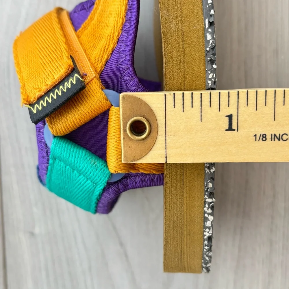 ZARA Women’s Multicolour Technical Sandals Size 36/37 Adjustable Pre-Owned - Picture 14 of 15